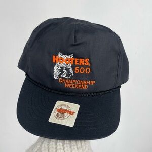 Vintage HOOTERS 500 NASCAR Winston Cup Hat Atlanta Motor Speedway Trucker Hat